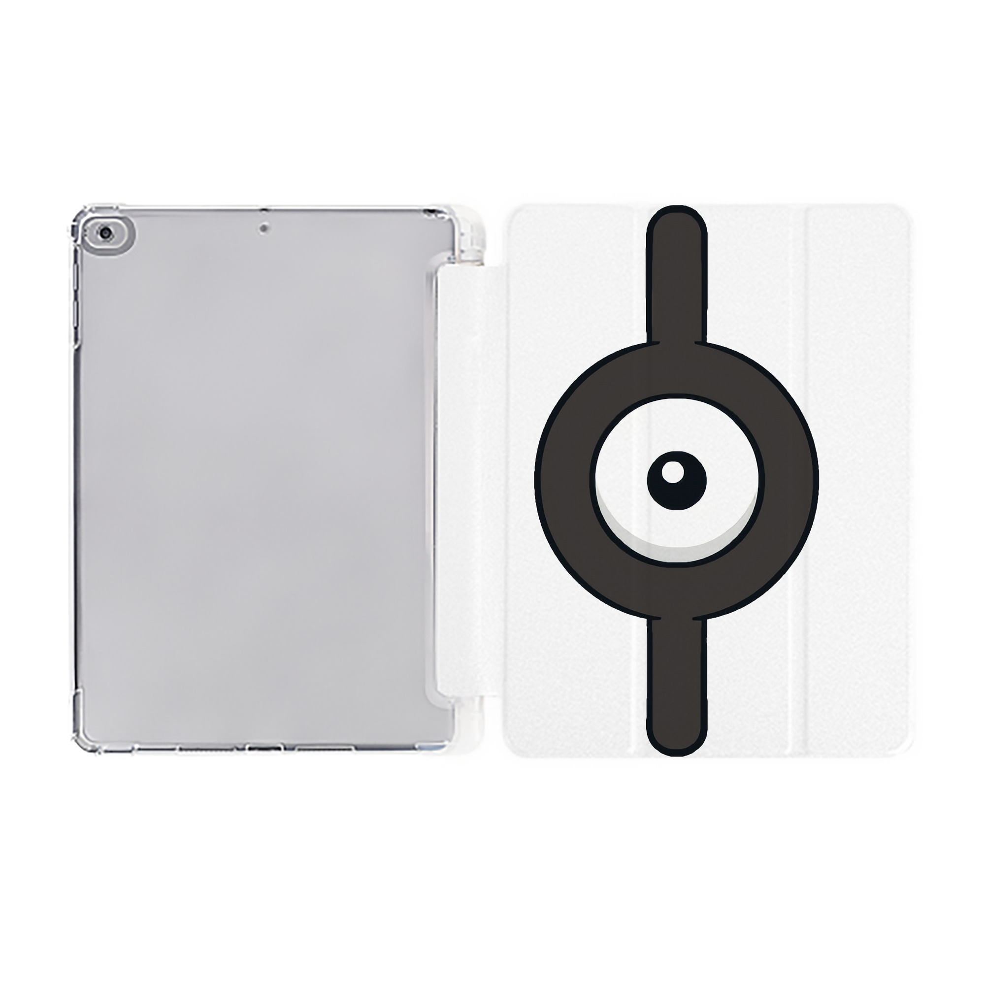 （画像用） ポケットモンスター Pokémon IPad ケース ペン収納付き 三つ折りスタンド PUレザー×シリコン 対応機種9.5/10.5/10.9インチ